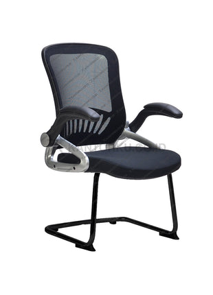 Kursi rapat Savello Radiant V dengan desain modern dan kaki cantilever kokoh yang mencerminkan semangat inovasi bisnis di kantorku.co.id.
