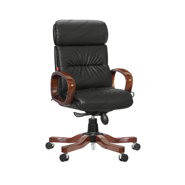 Kursi Ichiko Raoul I W HDT Leather ergonomis modern untuk ruang rapat — kantorkudotcodotid