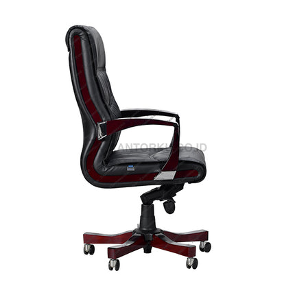 Kursi kayu mahoni Indachi Recosier I WD HDT premium – KANTORKU