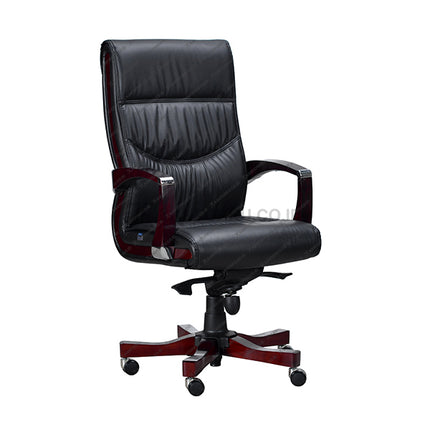 Indachi Recosier I WD HDT kursi kantor eksklusif dengan bahan kulit – kantorku.co.id
