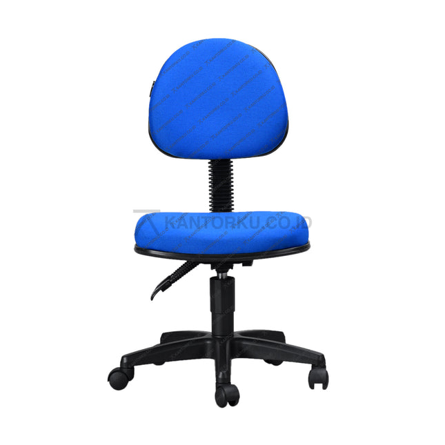 Kursi Staf Savello ergonomis dengan fitur gaslift presisi dan kaki nylon kokoh, dirancang untuk mendukung kenyamanan dan produktivitas kerja di Kantorku.