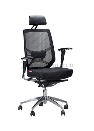 Kursi Kantor Chairman HN 0601 A Respiro dengan Sandaran Kepala – Kantorku.co.id