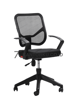 kursi ergonomis elegan dengan desain minimalis untuk ruang kerja profesional — kantorku.co.id