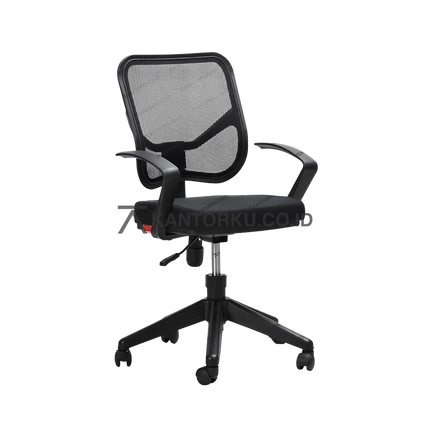 kursi ergonomis elegan dengan desain minimalis untuk ruang kerja profesional — kantorku.co.id