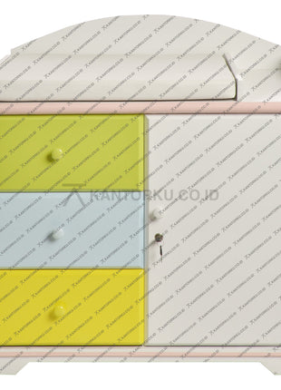 Baby Tafel Blockteak dengan Tempat Bak Mandi dan Rak Bawah – Kantorkudotcodotid