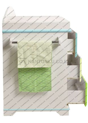 Baby Tafel Kayu Blockteak Kokoh dengan Rak Serbaguna – Kantorku.co.id