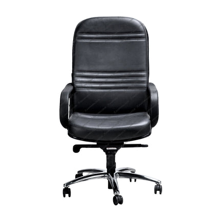 Kursi Kantor Savello Royal HCA dengan desain klasik dan sandaran tinggi ergonomis, menghadirkan kenyamanan dan profesionalitas di Kantorku.