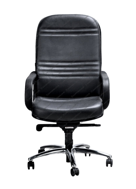 Kursi Kantor Savello Royal HCA dengan desain klasik dan sandaran tinggi ergonomis, menghadirkan kenyamanan dan profesionalitas di Kantorku.
