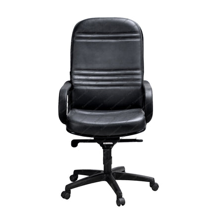 Kursi Kantor Savello Royal HC dengan desain klasik dan sandaran tinggi ergonomis, menghadirkan kenyamanan dan profesionalitas di Kantorku.