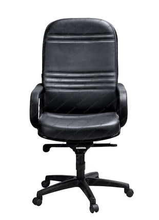 Kursi Kantor Savello Royal HKC dengan desain klasik dan sandaran tinggi ergonomis, menghadirkan kenyamanan dan profesionalitas di Kantorku.