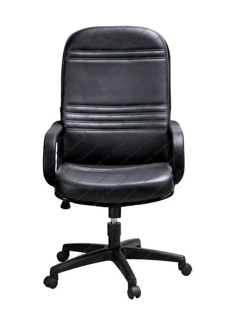 Kursi Kantor Savello Royal H dengan desain elegan, sandaran ergonomis, dan gaslift presisi untuk kenyamanan kerja profesional di Kantorku.