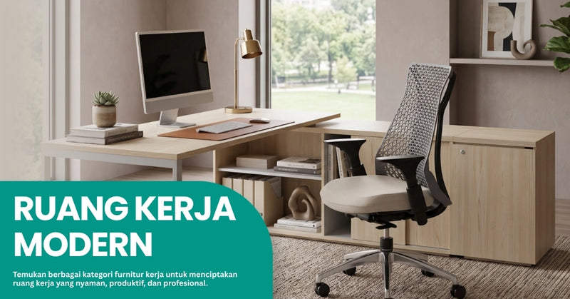 RUANG KERJA MDOERN KANTORKU JAKARTA FURNITUR RUMAH TERPERCAYA