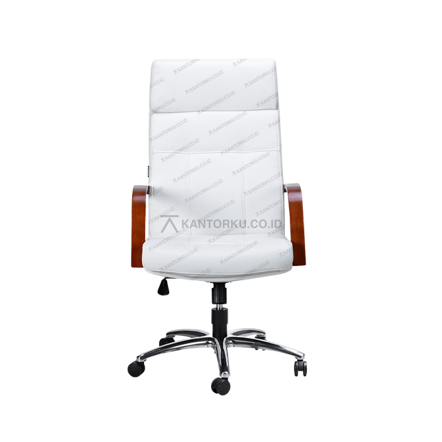 Kursi direktur Savello Ruby HKA elegan kaki aluminium – Kantorku