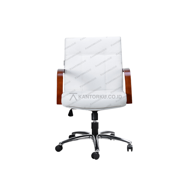 Kursi direktur Savello Ruby LA elegan kaki aluminium – Kantorku