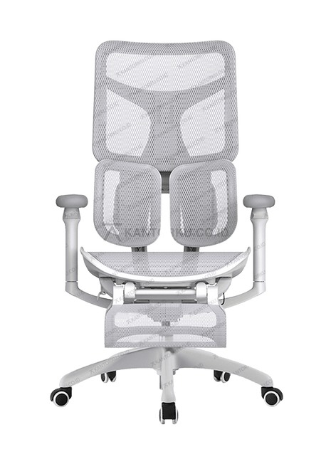 Kursi kantor ergonomis premium dengan sensor berat otomatis – Tersedia di Kantorku.