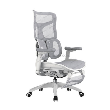Kursi ergonomis modern Sihoo dengan sistem penopang adaptif – Tersedia di Kantorku.com.