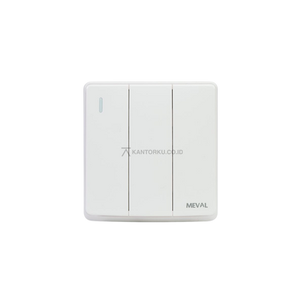 Saklar MEVAL HERA SS4 W31 Desain Minimalis Modern