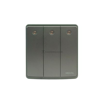 Saklar MEVAL NYX SS3 Y31 Minimalis Modern