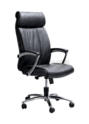 Kursi kerja Savello Salvo HCA bergaya profesional dengan sandaran tinggi dan mekanisme HDT heavy duty di kantorku.co.id.