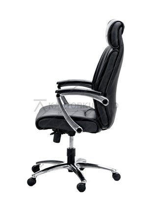 Savello Salvo HKCA Leather kursi kantor premium dengan sistem hidrolik pengatur tinggi dan bahan kulit mewah di Kantorku.
