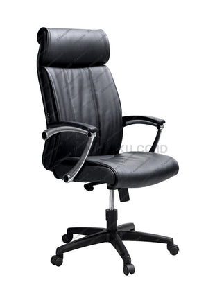Kursi kerja Savello Salvo HKC Leather bergaya mewah dengan sandaran tinggi dan mekanisme HDT ergonomis di kantorku.co.id.