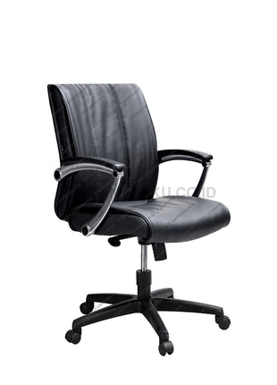 Kursi kantor Savello Manager premium dengan tampilan profesional dan pengaturan tinggi fleksibel di kantorku.co.id.
