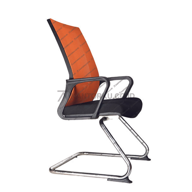 Kursi kantor berdesain minimalis sandaran jaring desain modern Minimalis - KANTORKU