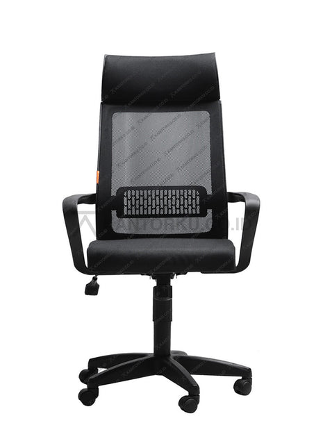 Kursi kantor Ecos SBM 9501 H ergonomis dengan sandaran jaring dan tuas pengatur tinggi