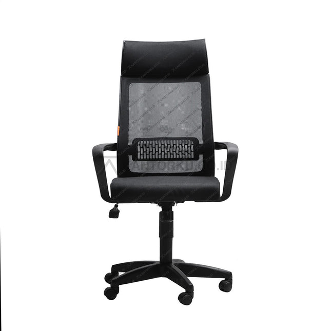 Kursi kantor Ecos SBM 9501 H ergonomis dengan sandaran jaring dan tuas pengatur tinggi