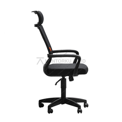 Kursi kantor Ecos SBM 9501 H ergonomis dengan sandaran jaring dan tuas pengatur tinggi