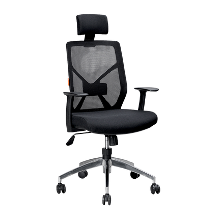 kursi kerja ergonomis mesh Ecos SBM 9801 HA nyaman duduk lama Jakarta Tersedia di Kantorku — Furniture Jakarta