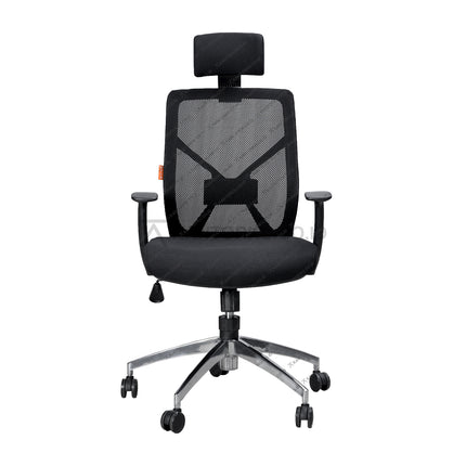 Kursi Kantor Ergonomis - Kursi Kerja desain Minimalis - Ecos - Kursi Staff - Kursi Karyawan - kursi dengan roda, sandaran lengan, dan tuas hidrolik