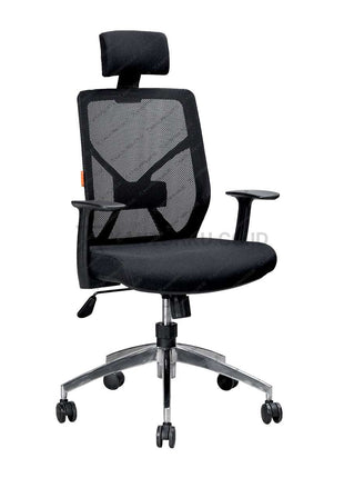 Kursi Kantor Ergonomis - Kursi Kerja desain Minimalis - Ecos - Kursi Staff - Kursi Karyawan - kursi dengan roda, sandaran lengan, dan tuas hidrolik