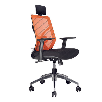 Kursi kerja ergonomis dengan sandaran jaring - desain Minimalis