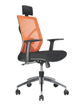 kursi kantor ergonomis Ecos SBM 9801 HA bahan jaring sirkulasi udara Tersedia di Kantorku — Furniture Jakarta
