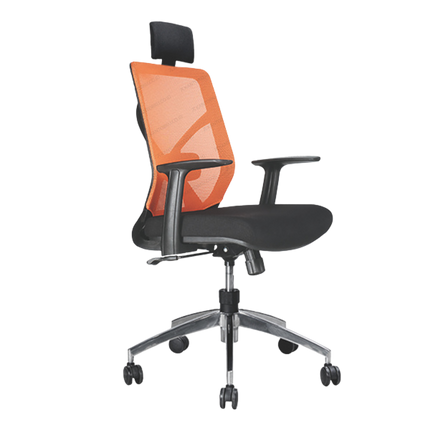 kursi kantor ergonomis Ecos SBM 9801 HA bahan jaring sirkulasi udara Tersedia di Kantorku — Furniture Jakarta