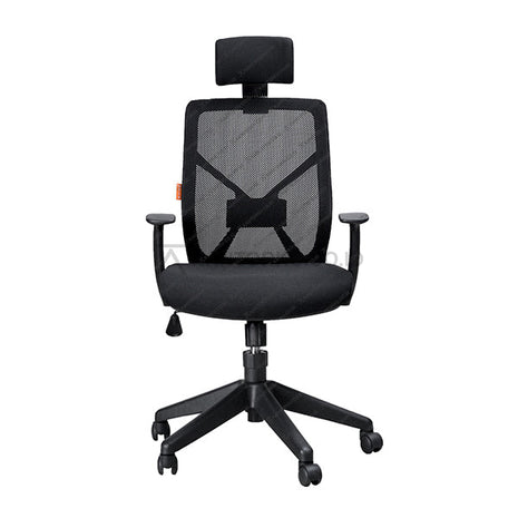 Kursi Kantor Ergonomis - Kursi Kerja desain Minimalis - Ecos - Kursi Staff - Kursi Karyawan - kursi dengan roda, sandaran lengan, dan tuas hidrolik