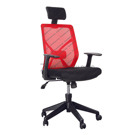 Kursi Kantor Ergonomis - Kursi Kerja desain Minimalis - Ecos - Kursi Staff - Kursi Karyawan - kursi dengan roda, sandaran lengan, dan tuas hidrolik