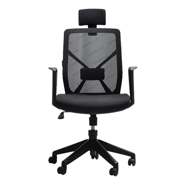 kursi kantor Ecos SBM 9901 H mesh ergonomis sandaran kepala nyaman