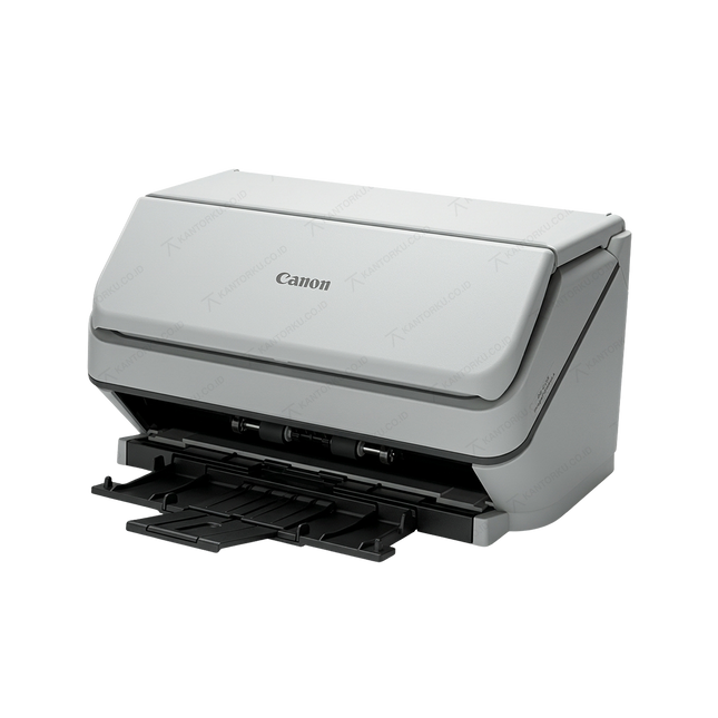 Scanner dokumen Canon FORMULA R40II dengan desain compact untuk digitalisasi dokumen kantor dan pengarsipan berkas Kantorku.co.id