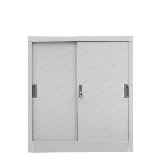 Lemari Arsip Alba Metal SC-204 Empat pintu sliding hemat ruang untuk kantor