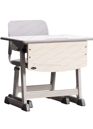 Set Meja Kursi Belajar Indachi Divero Ergonomis untuk anak sekolah