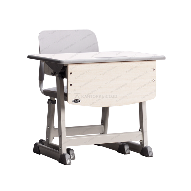 Set Meja Kursi Belajar Indachi Divero Ergonomis untuk anak sekolah