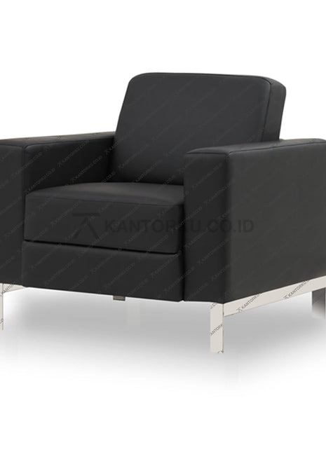 HighPoint Preston SF03011 sofa tunggal PU leather dengan desain profesional kokoh kantorku.co.id