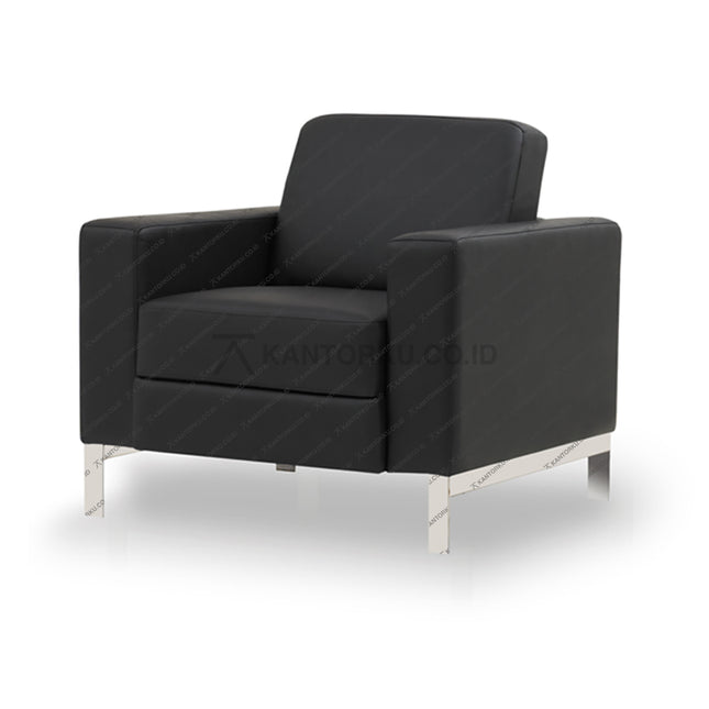 HighPoint Preston SF03011 sofa tunggal PU leather dengan desain profesional kokoh kantorku.co.id