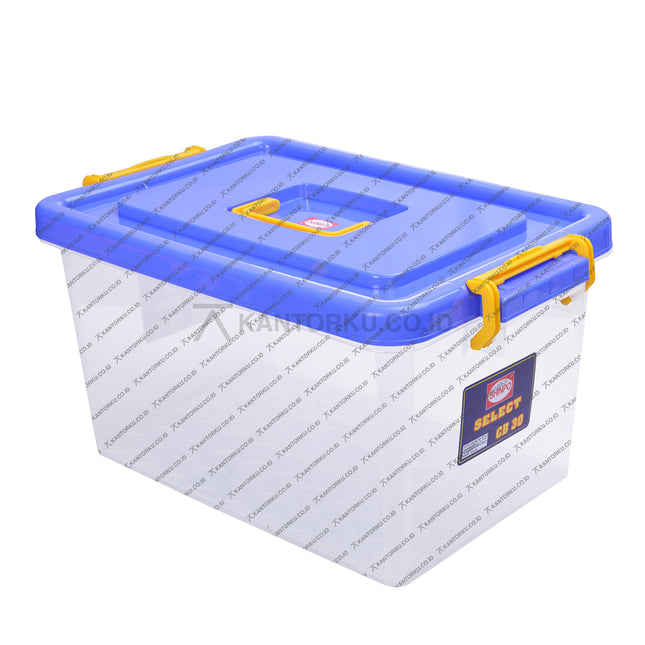 Box Container Shinpo SIP 109 PH CB 30 plastik tebal dengan sistem penguncian kuat – Kantorku