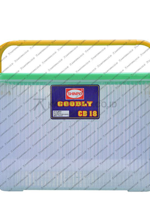 Box penyimpanan Shinpo Goodly 134 CB 18 serbaguna dengan penutup rapat tahan air dan guncangan – KANTORKU.CO.ID.
