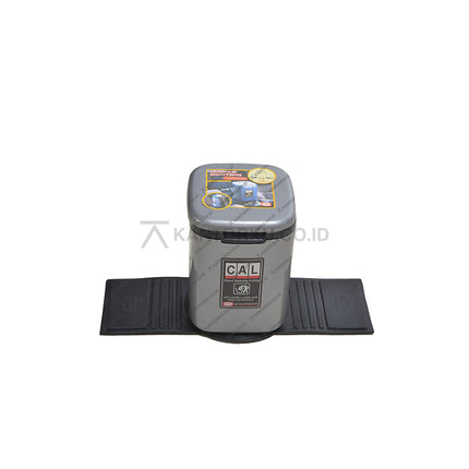 Shinpo 217 tempat sampah plastik 10 liter dengan motif rotan elegan, cocok untuk rumah dan kantor – tersedia di KANTORKU.