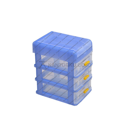 Rak plastik mini serbaguna untuk menyimpan benang, jarum, dan alat kecil – Kantorkudotcodotid