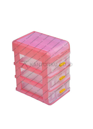 Rak laci mini Shinpo GRACE 366 C ringan, kuat, dan mudah digunakan – Kantorku